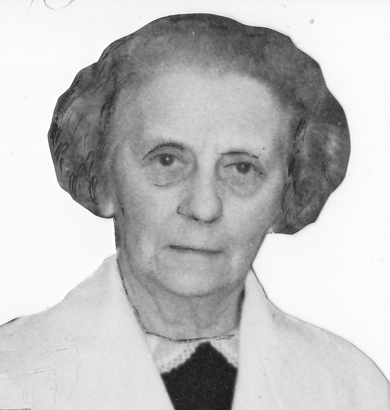 Miss Girling in 1939 on retirement