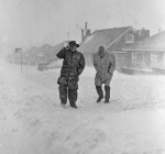 Visitor who got a chilly reception.