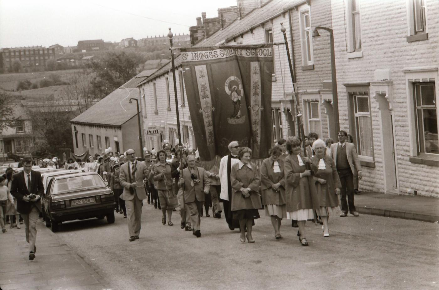 Saint James Church on parade