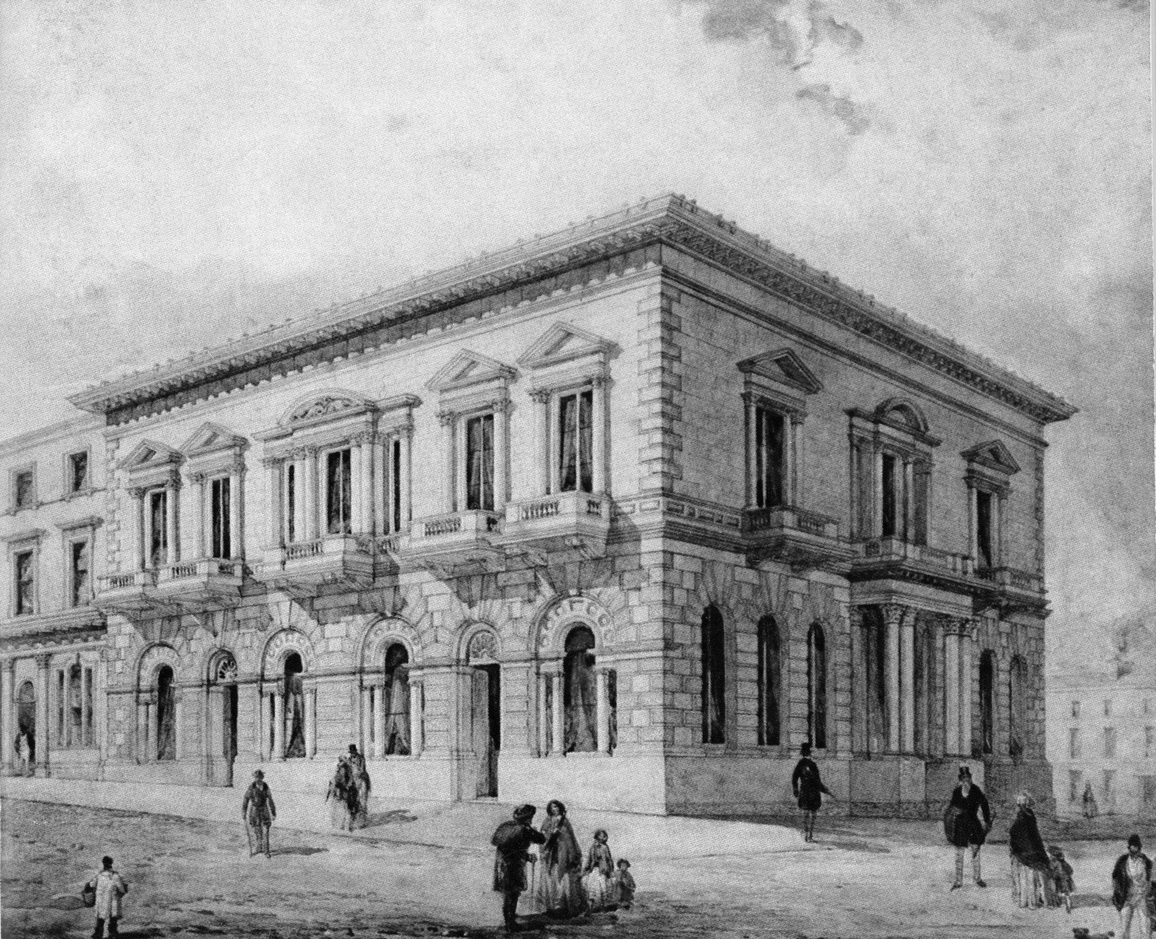 Michanics' Institution - original design