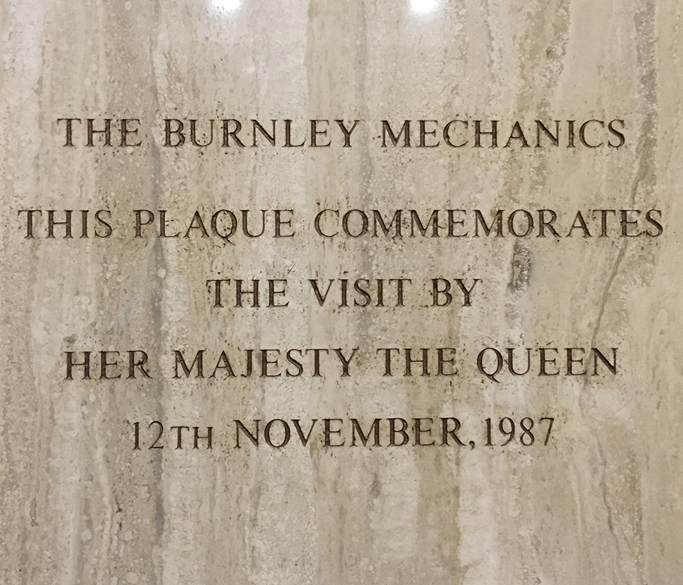 Plaque in Mechanics' Institute