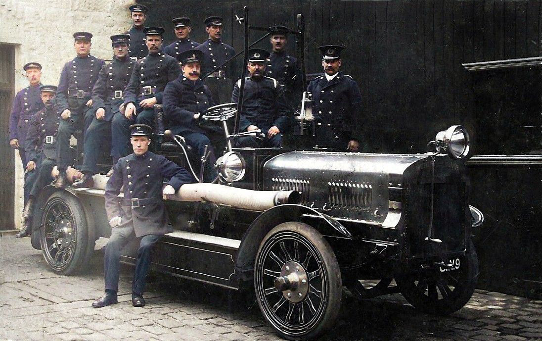 Fire engine called Celeb bought in 1912