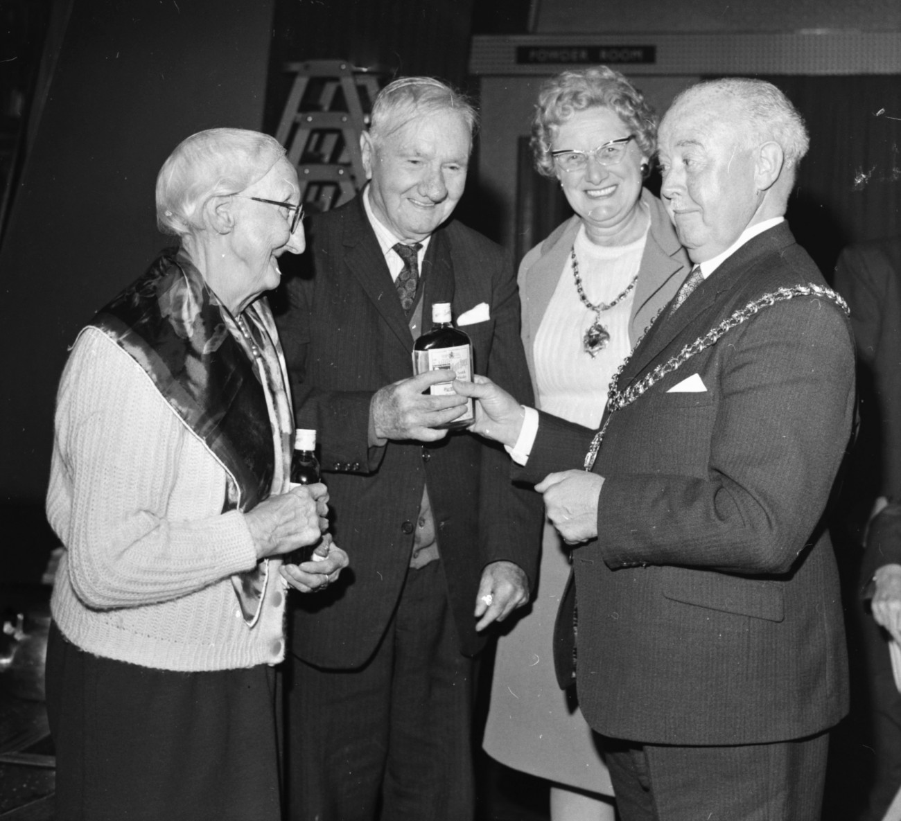 Surprise Party Present For Senior Members