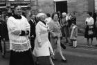 Churches all together in Whit procession