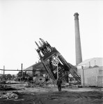 A Landmark Disappears As Pit Head Crashes (3 of 5)