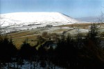Pendle Hill and the Reservoir