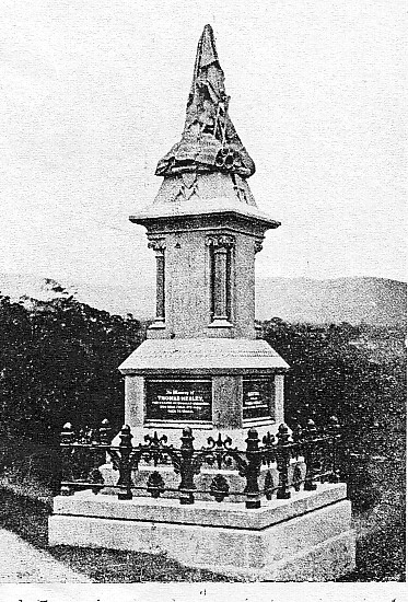 Healey Memorial in Burnley Cemetery