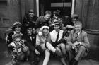 Revellers help the disabled