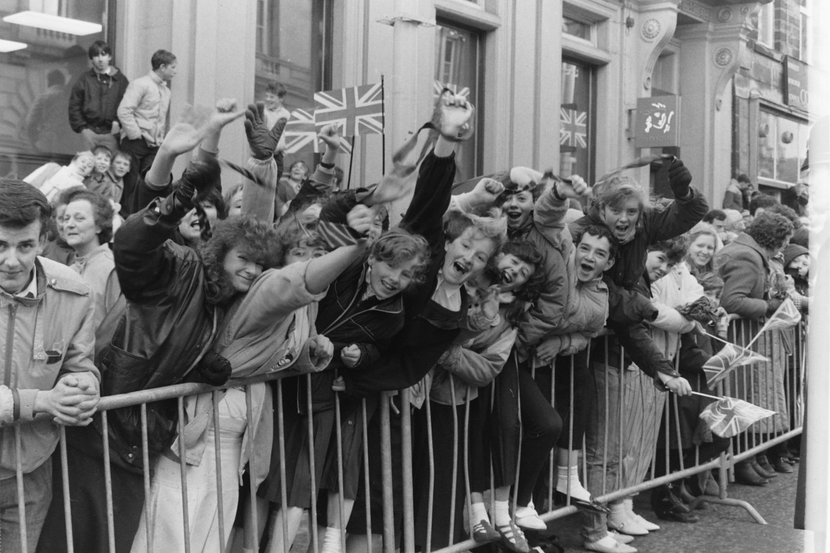 HM Queen's Visit 1987