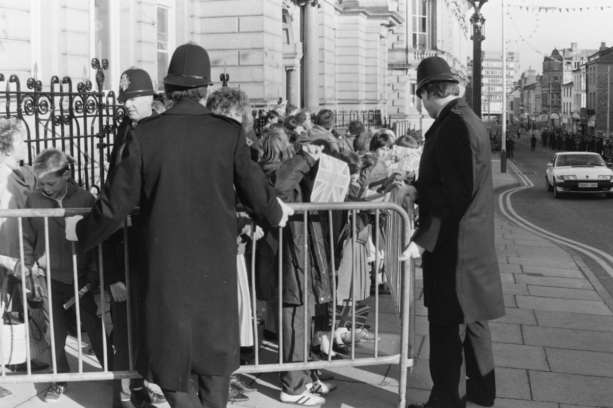 HM Queen's Visit 1987