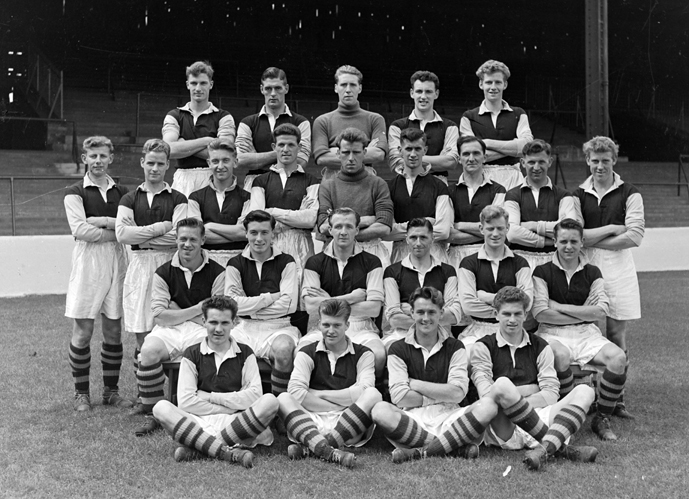 Burnley Football Club First Team 1953/54