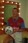 Clarets unveil new strip at fashion show