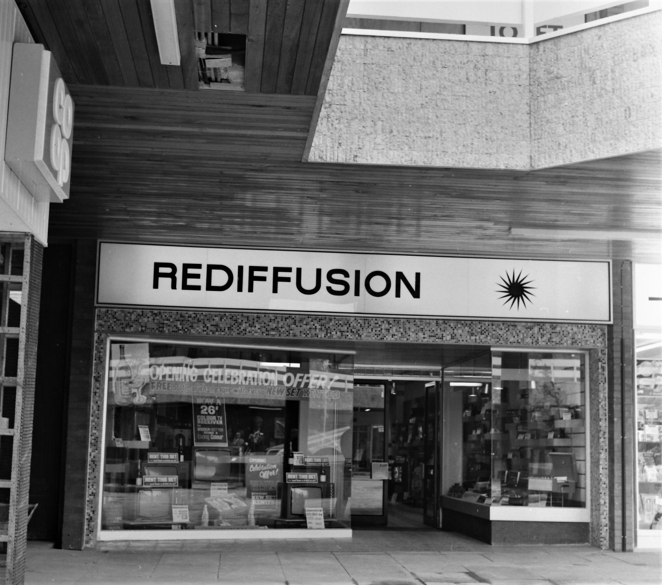 Champagne Start For A Rediffusion Shop