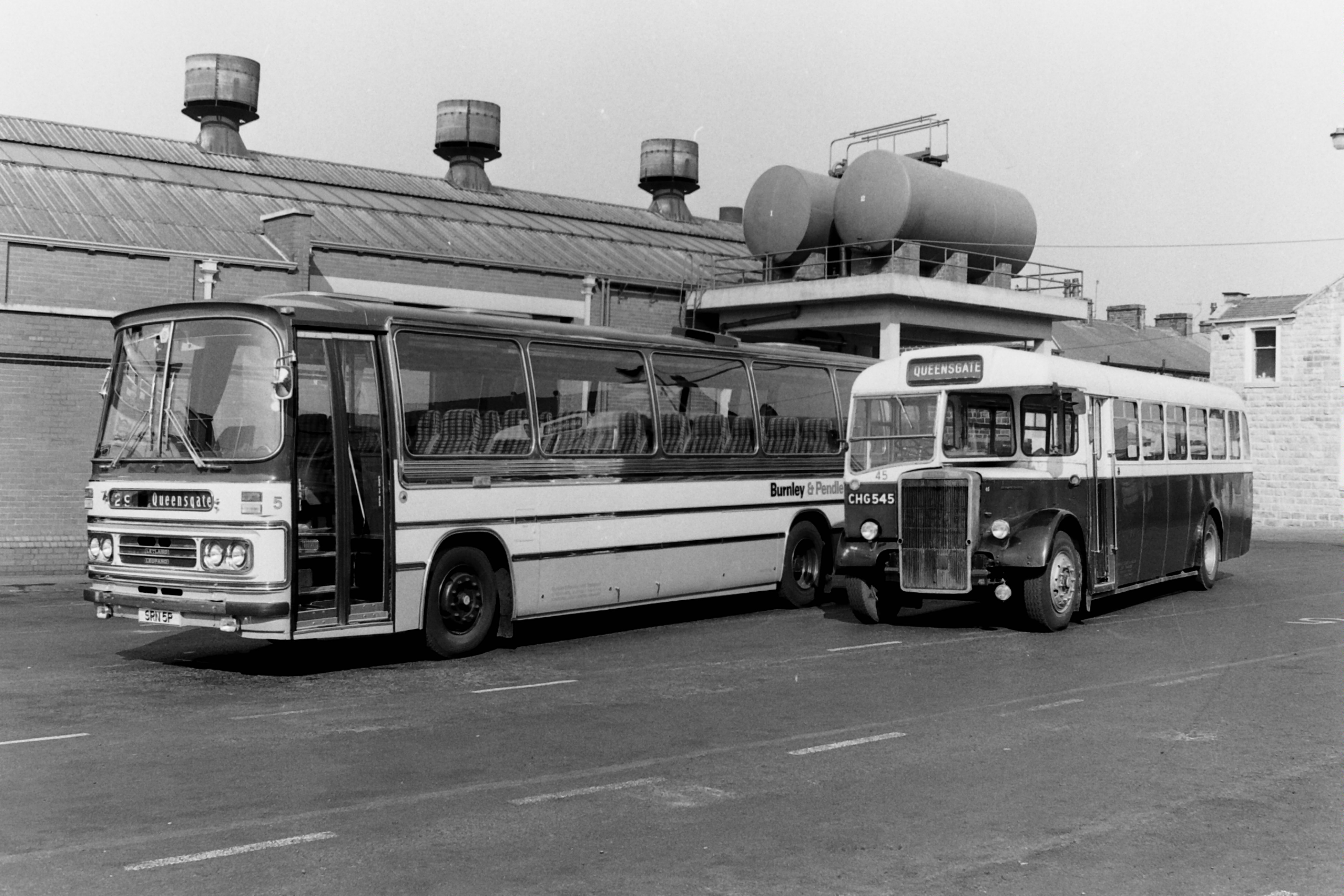 New Bus replaces Old Half-Cab