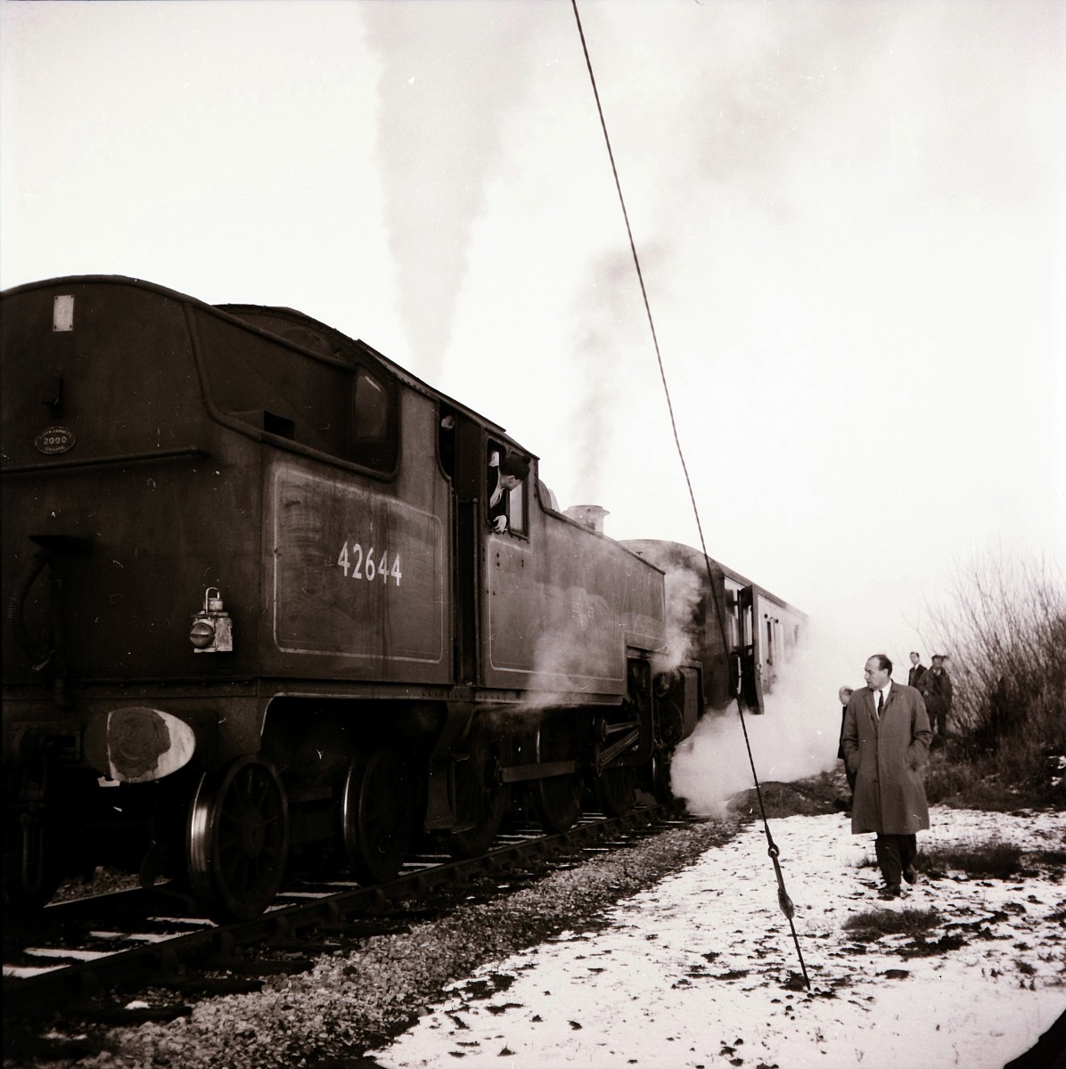 Padiham Station Was Open Again - But Only For Enthusiasts Special (1 of 3)