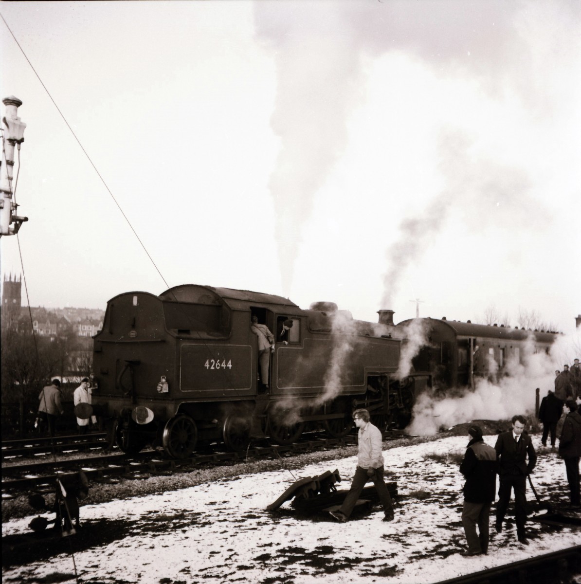 Padiham Station Was Open Again - But Only For Enthusiasts Special (2 of 3)